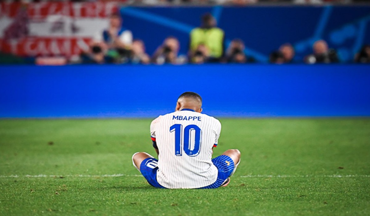 Penyerang timnas Prancis Kylian Mbappe