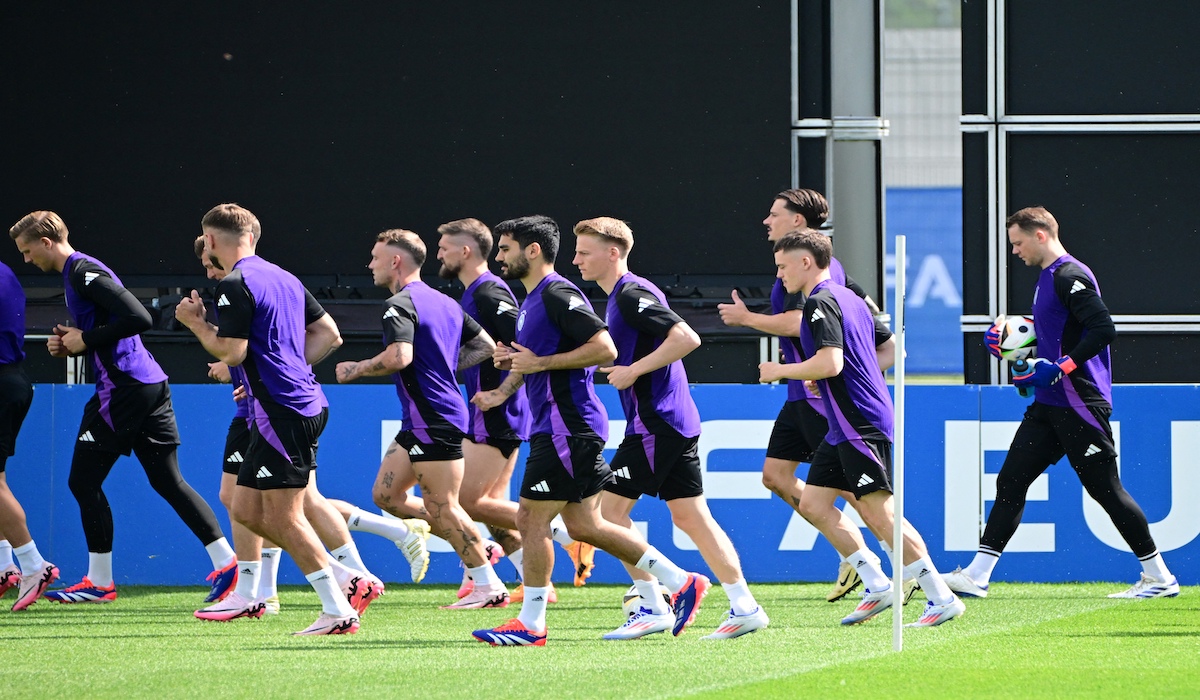 Timnas German bersiap dalamlaga 16 Besar Piala Eropa (EUFA Euro 2024)