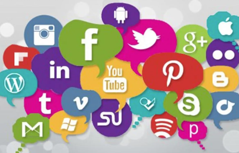 Ilustrasi media sosial