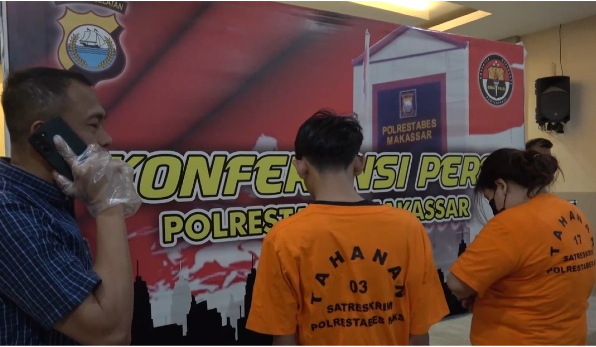 Dua sejoli pelaku pembunuhan dan perampokan.