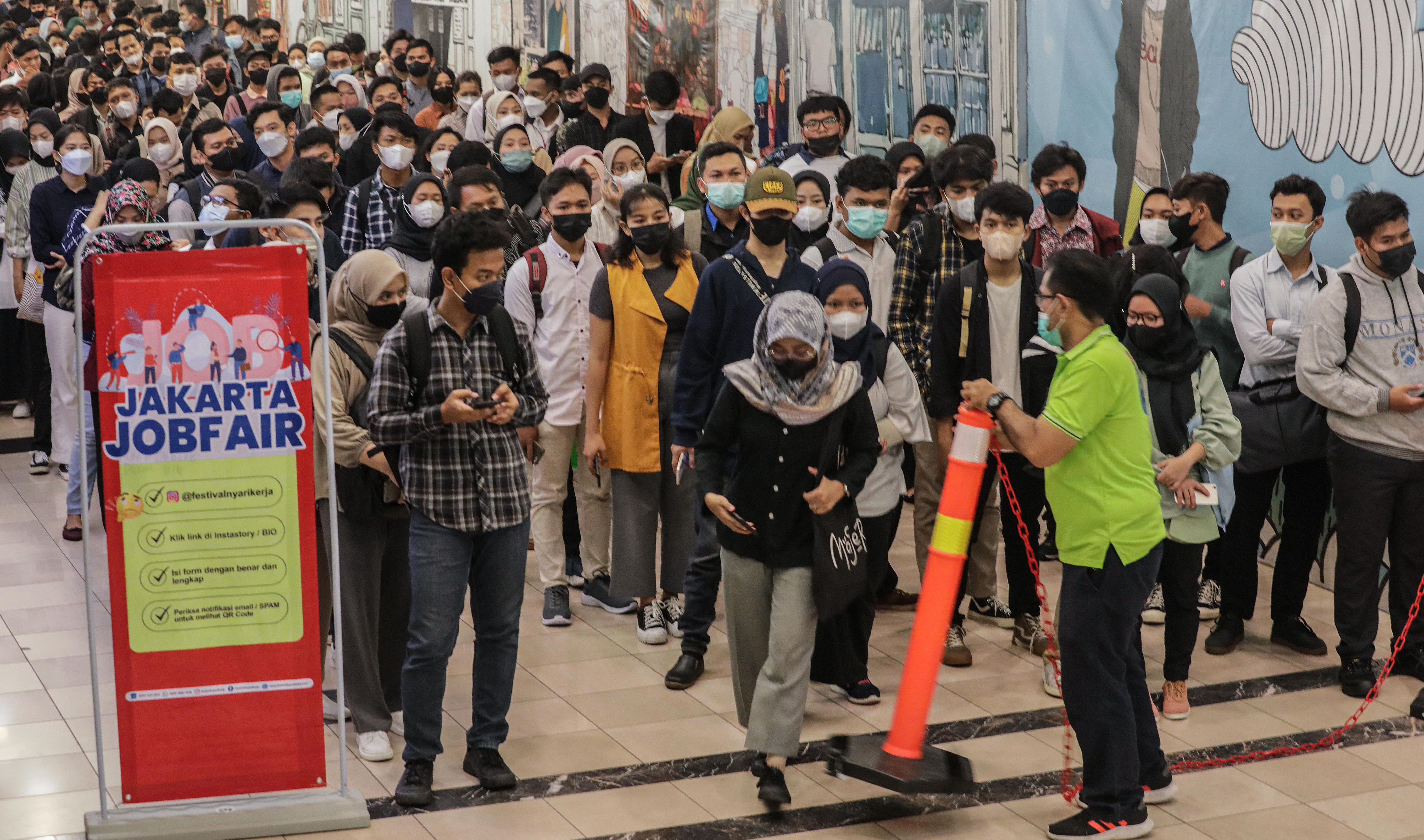 Ilustrasi pencari kerja