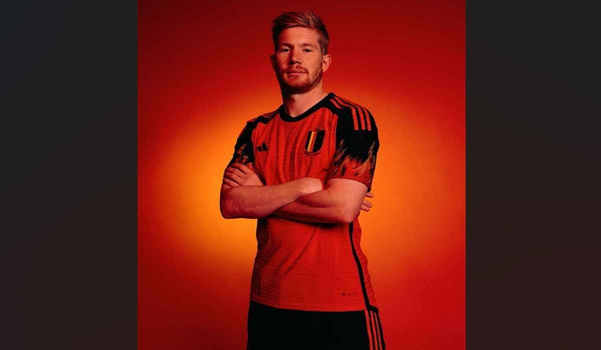 Gelandang timnas Belgia Kevin De Bruyne