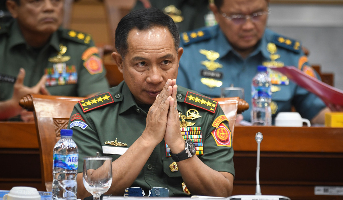 PANGLIMA TNI Jenderal Agus Subiyanto.