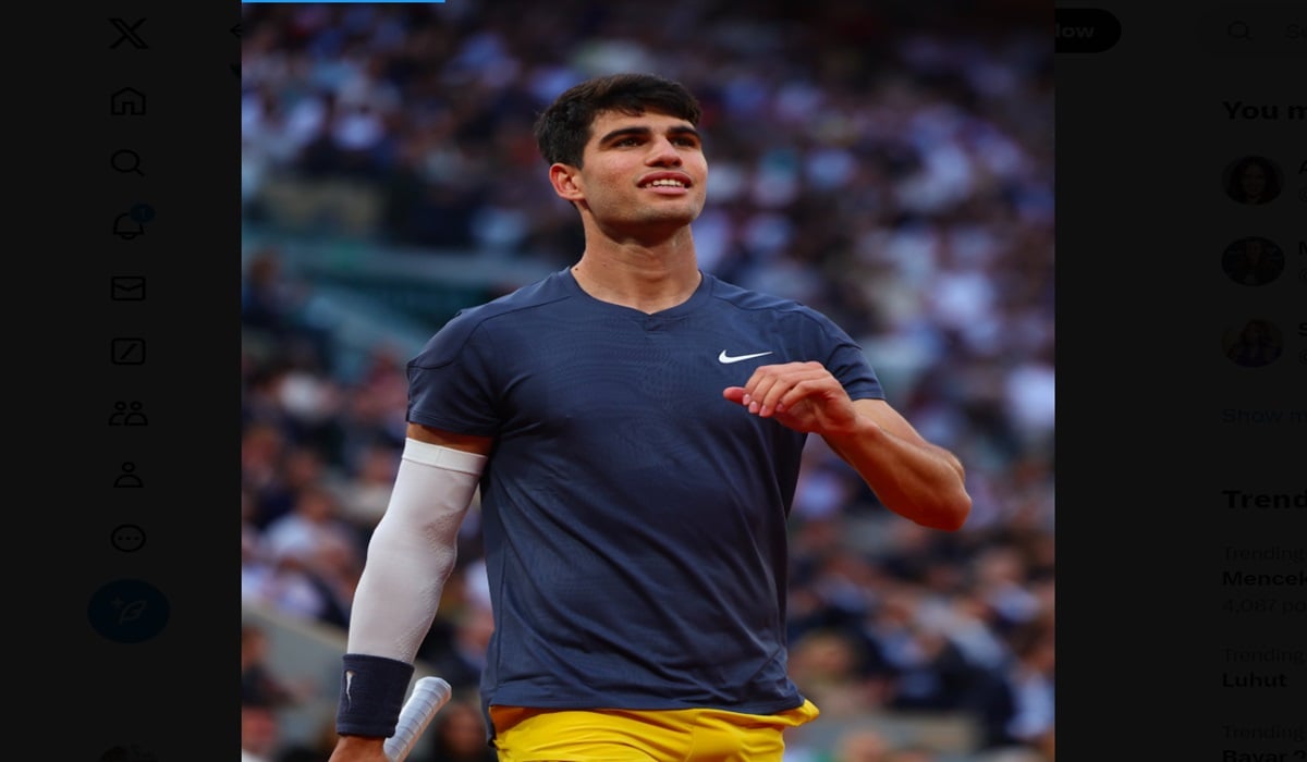 Petenis Spanyol Carlos Alcaraz