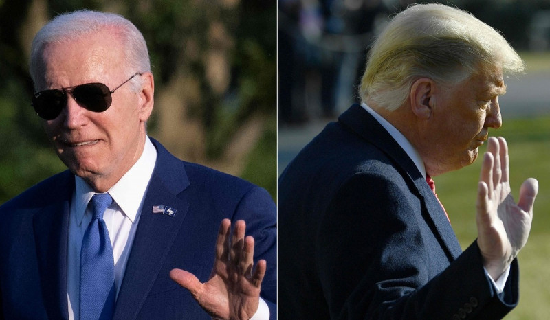 Joe Biden dan Donald Trump