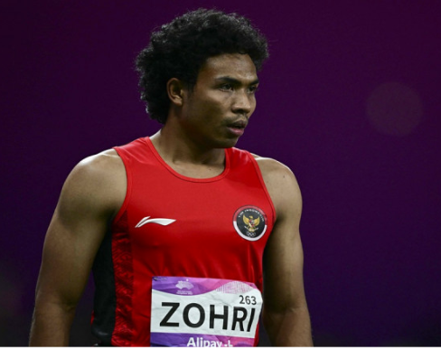 Atlet lari Indoenesia  Lalu Muhammad Zohri
