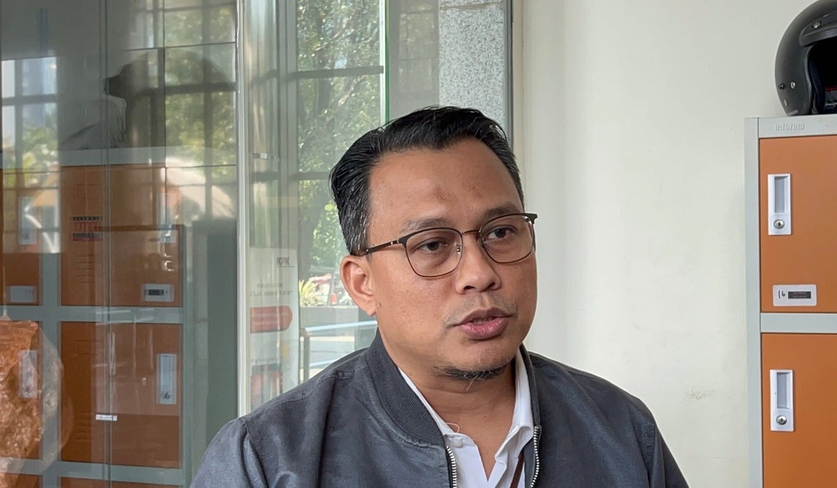 Juru bicara bidang penindakan KPK Ali Fikri di Gedung Merah Putih KPK, Jakarta Selatan, Kamis, 6 Juni 2024.