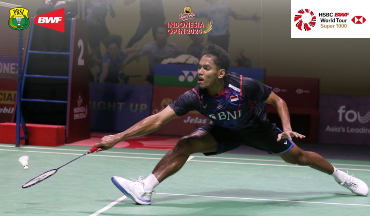 Tunggal putra Indonesia Chico Aura Dwi Wardoyo