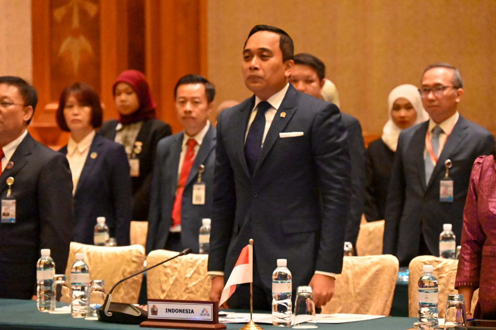 Ketua Tim Delegasi ASEAN Inter-Parliamentary Assembly (AIPA) ke-15 Putu Supadma Rudana. 