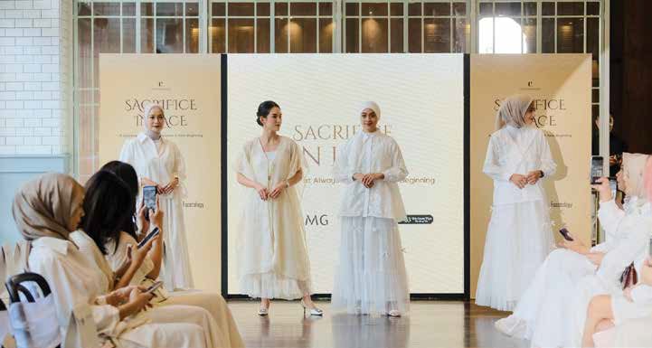 Koleksi Idul Adha Cotton in Lace bertajuk Sacrifice in Lace.