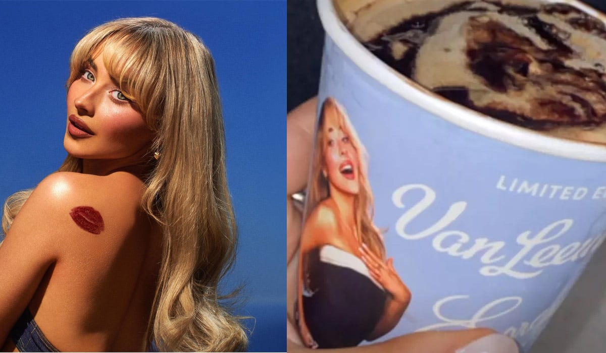 Sabrina Carpenter mengumumkan kolaborasi dengan Van Leeuwen untuk merilis eskrim rasa espresso