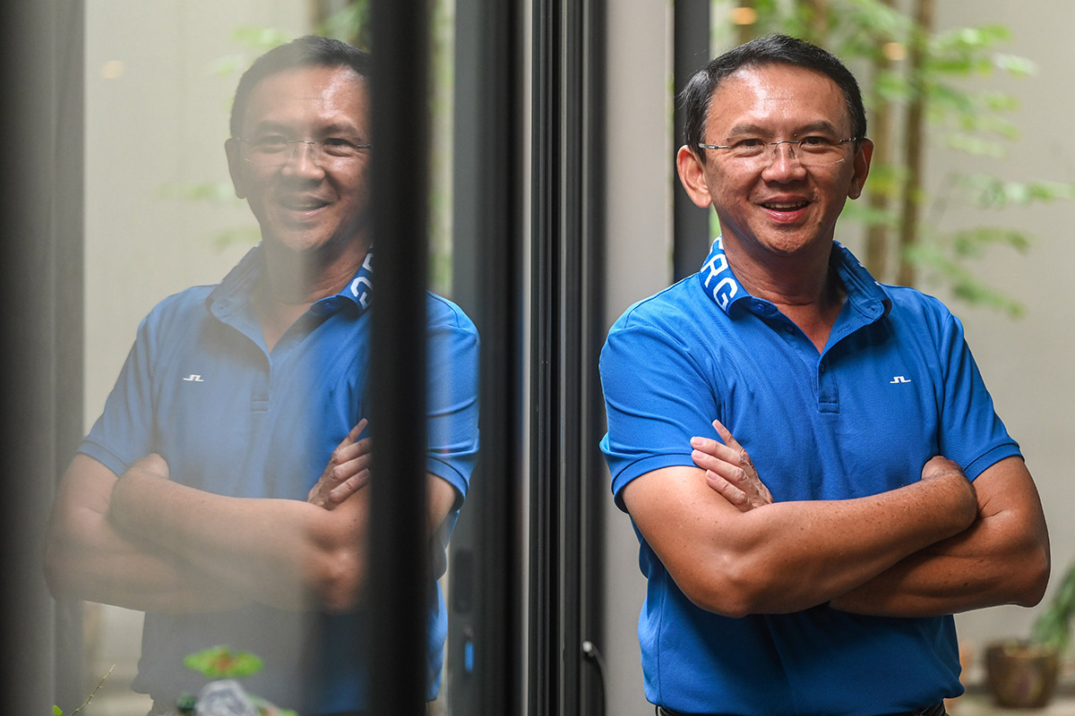 Basuki Tjahaja Punama atau Ahok.