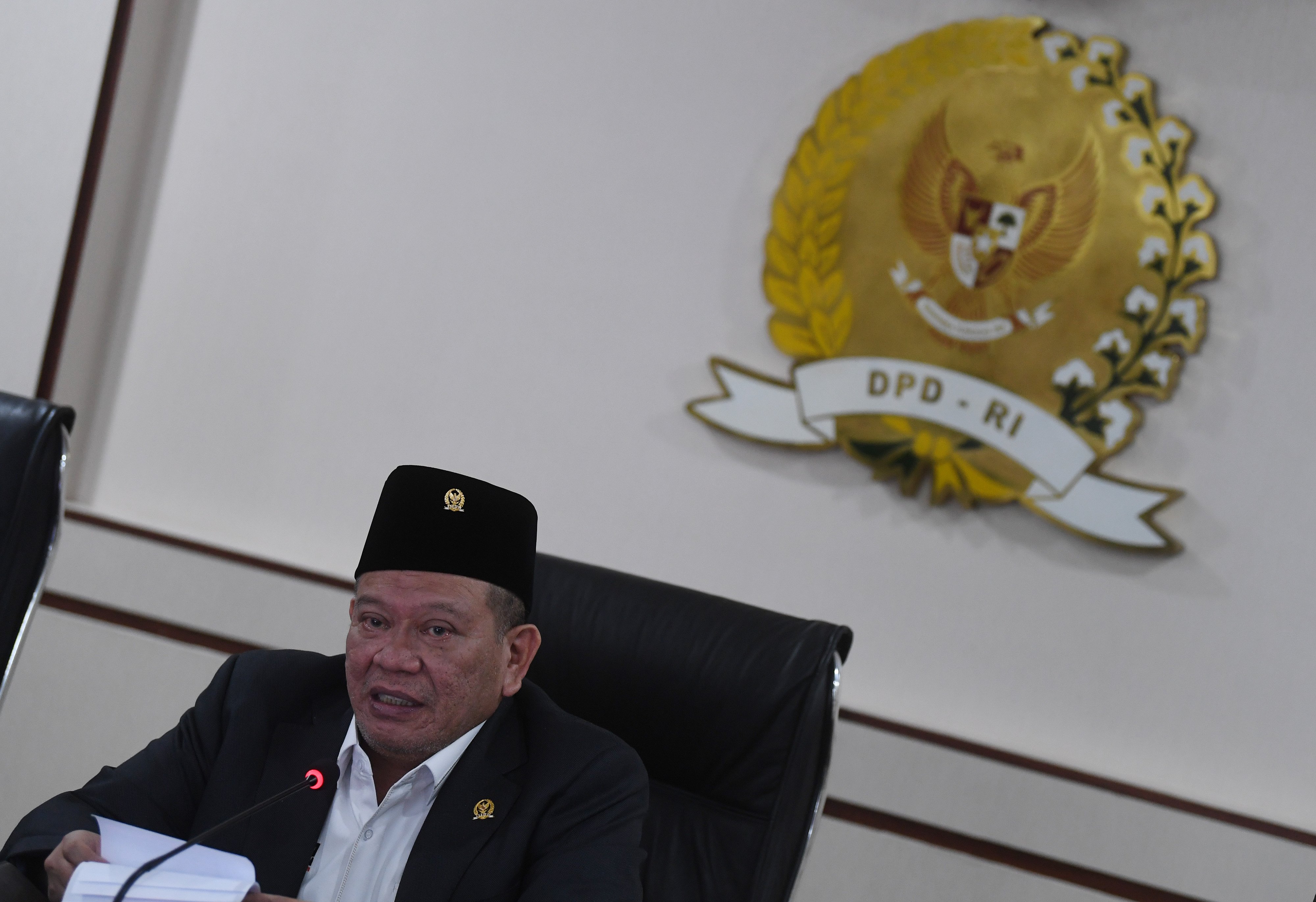 Ketua DPD RI La Nyalla Mattalitti 