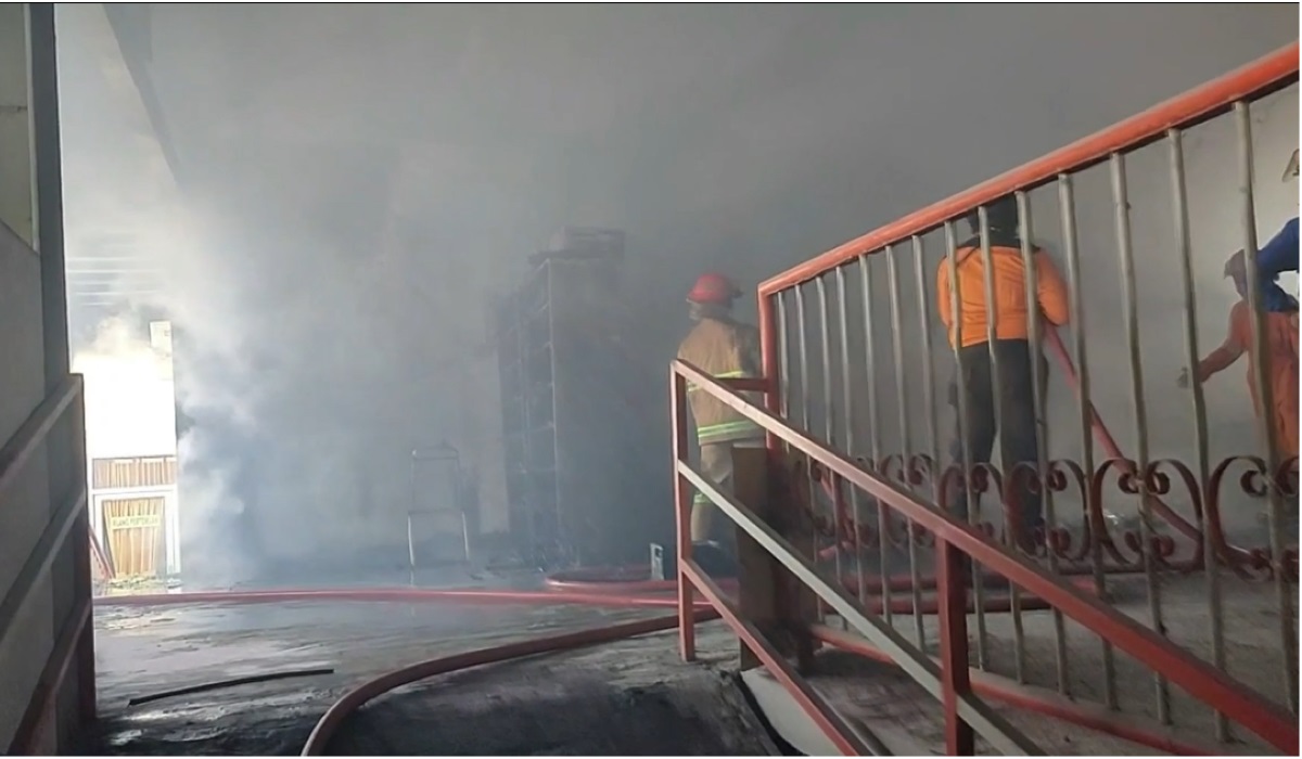 Kebakaran di RS Permata Blora.