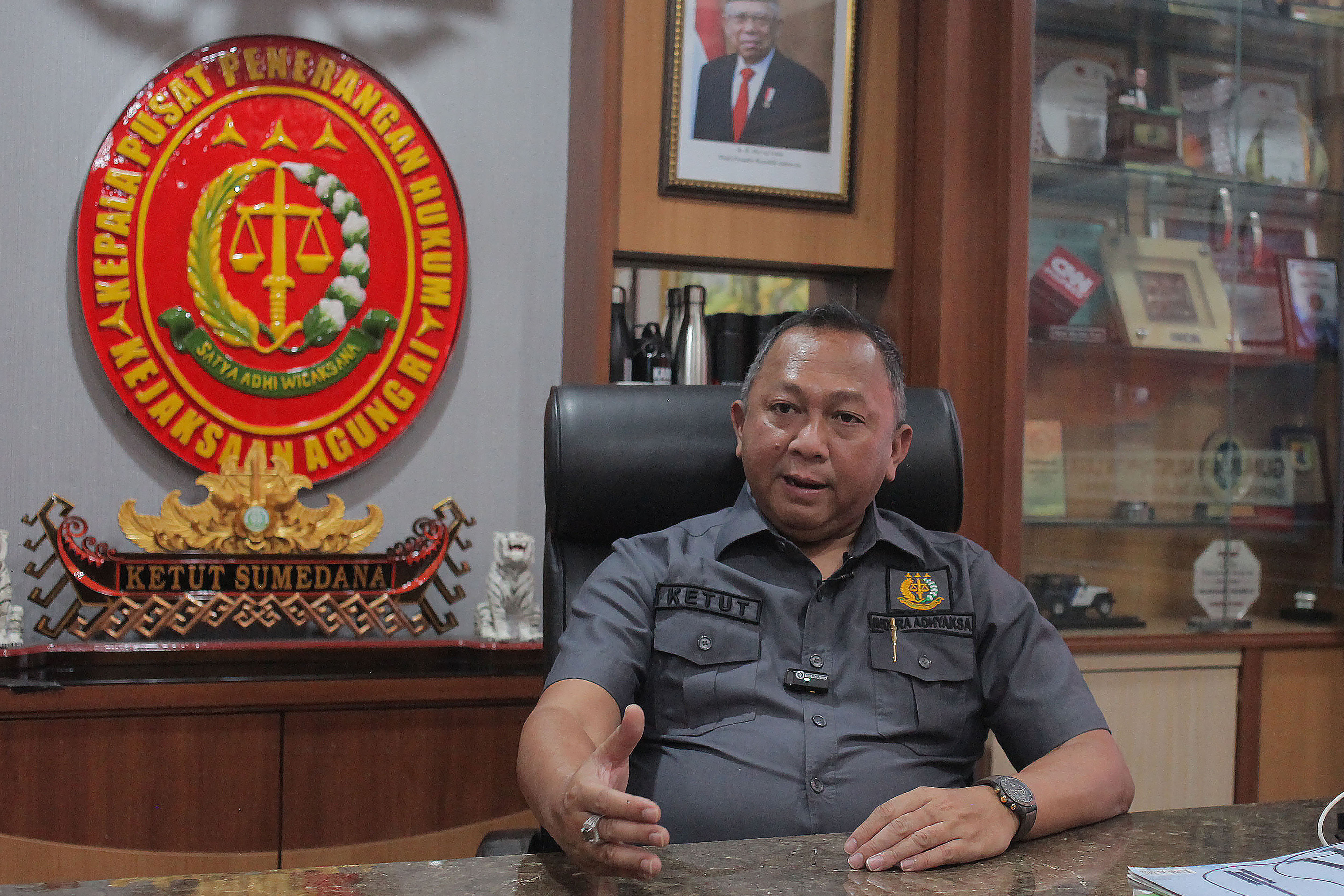 epala Pusat Penerangan Hukum (Kapuspenkum) Kejaksaan Agung Ketut Sumedana. 