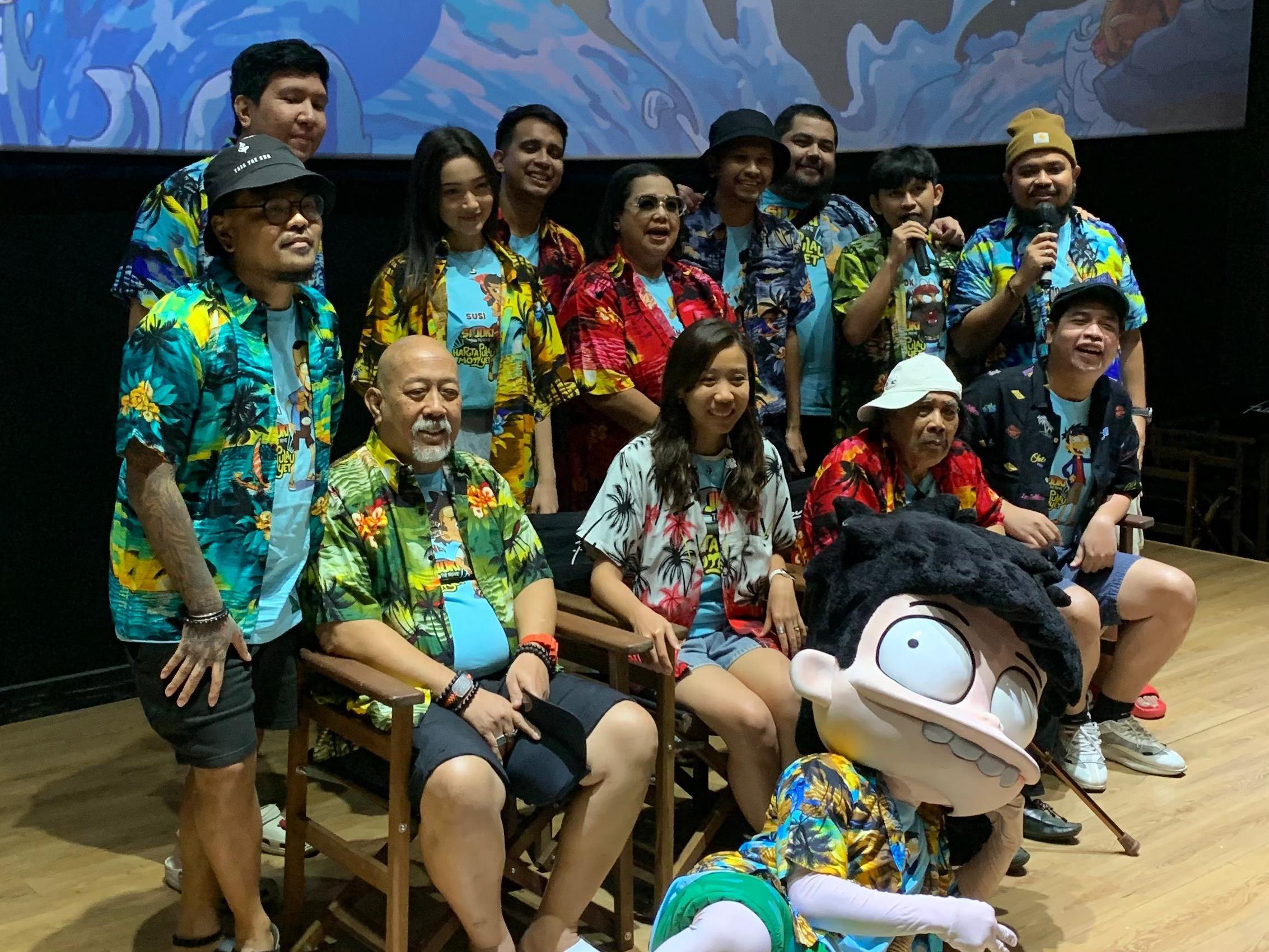 Para pemain film Si Juki The Movie: Harta Pulau Monyet Tayang di Bioskop