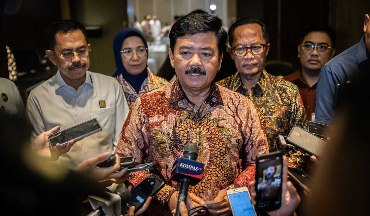 Menko Polhukam Hadi Tjahjanto yang ditunjuk jadi Ketua Satuan Tugas atau Satgas Penindakan Judi Online.