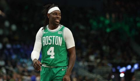 Pemain Boston Celtics, Jrue Holiday.