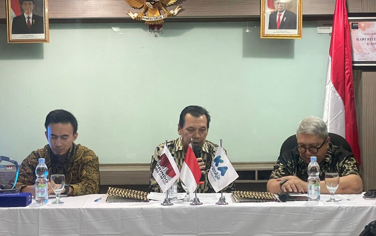 Penandatanganan MoU antara KirimAja (PT Aerojasa Cargo) dan Aprindo