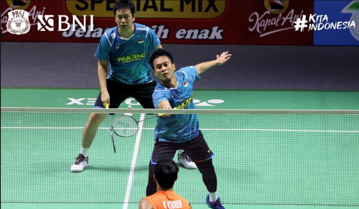 Ganda putra Indonesia Hendra Setiawan/Mohammad Ahsan
