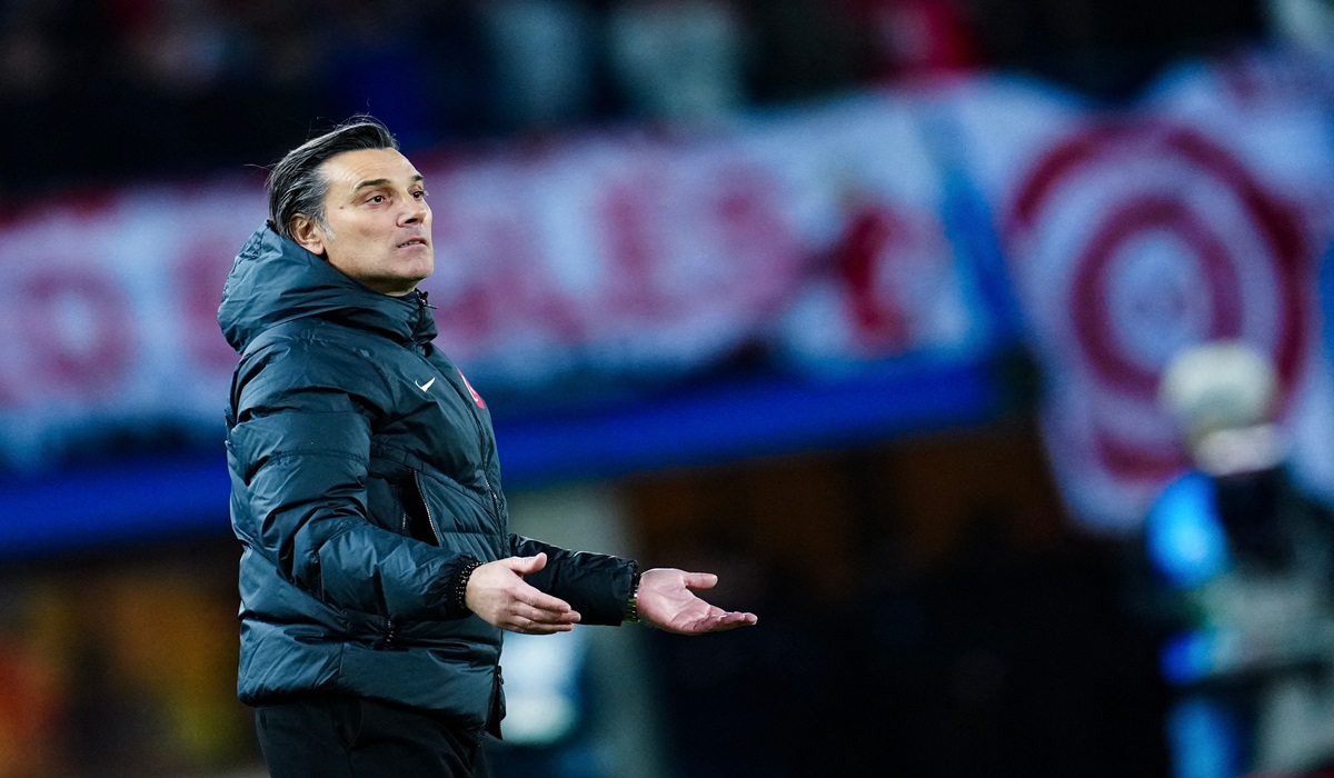 Pelatih timnas Turki Vincenzo Montella