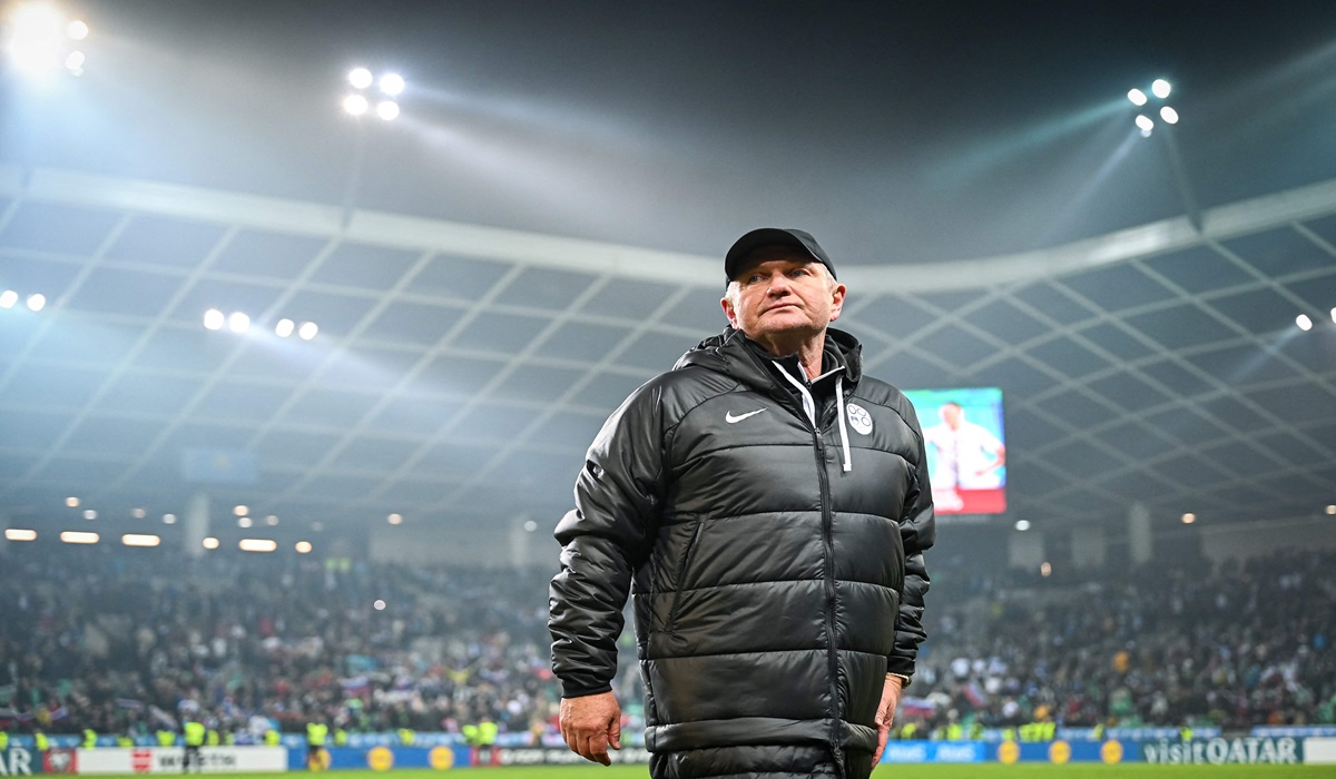 Pelatih timnas Slovenia Matjaz Kek