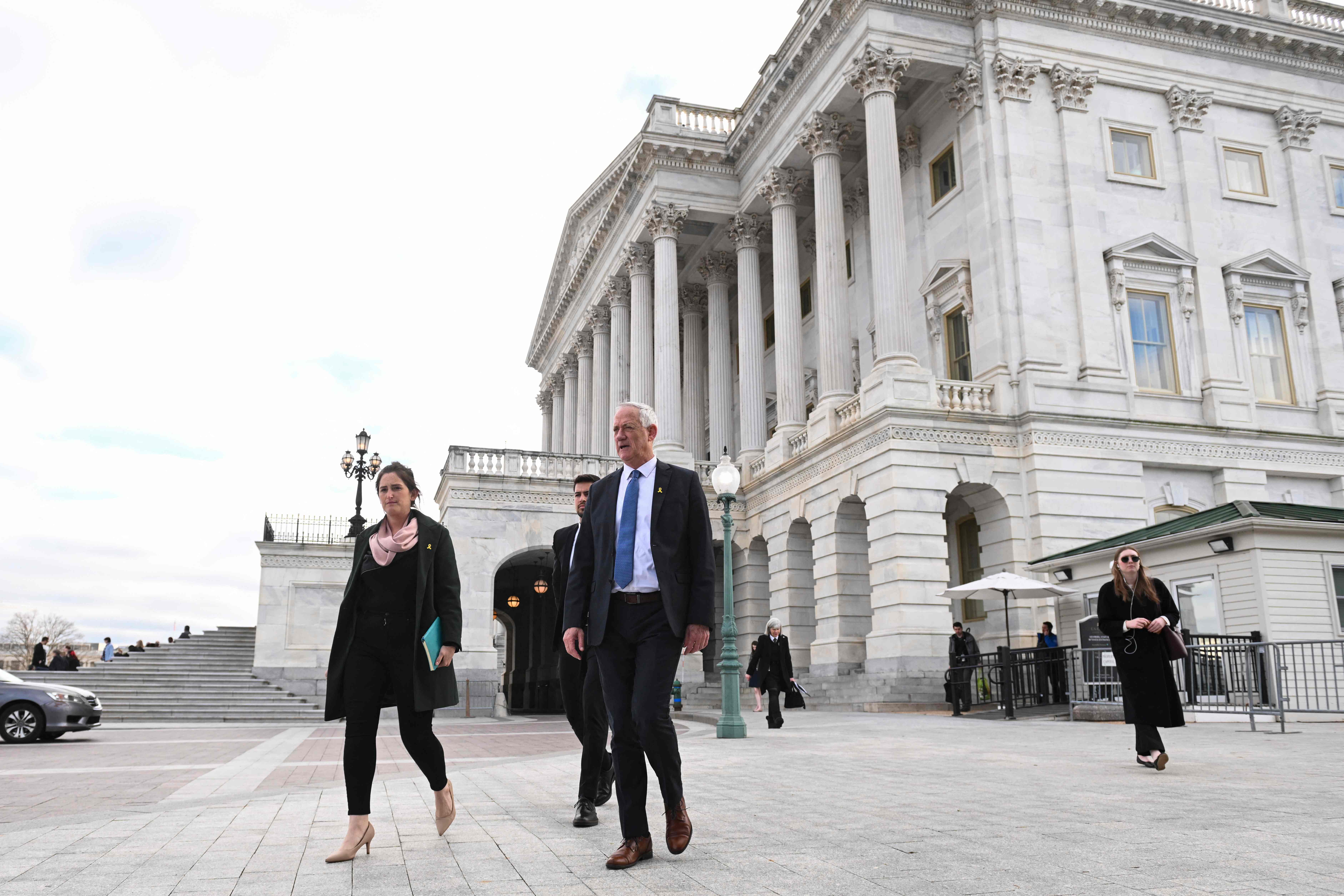 Anggota kabinet perang Israel Benny Gantz