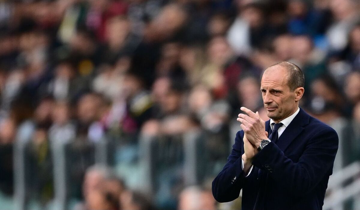 Pelatih Juventus, Massimiliano Allegri, yang diputus kontrak.