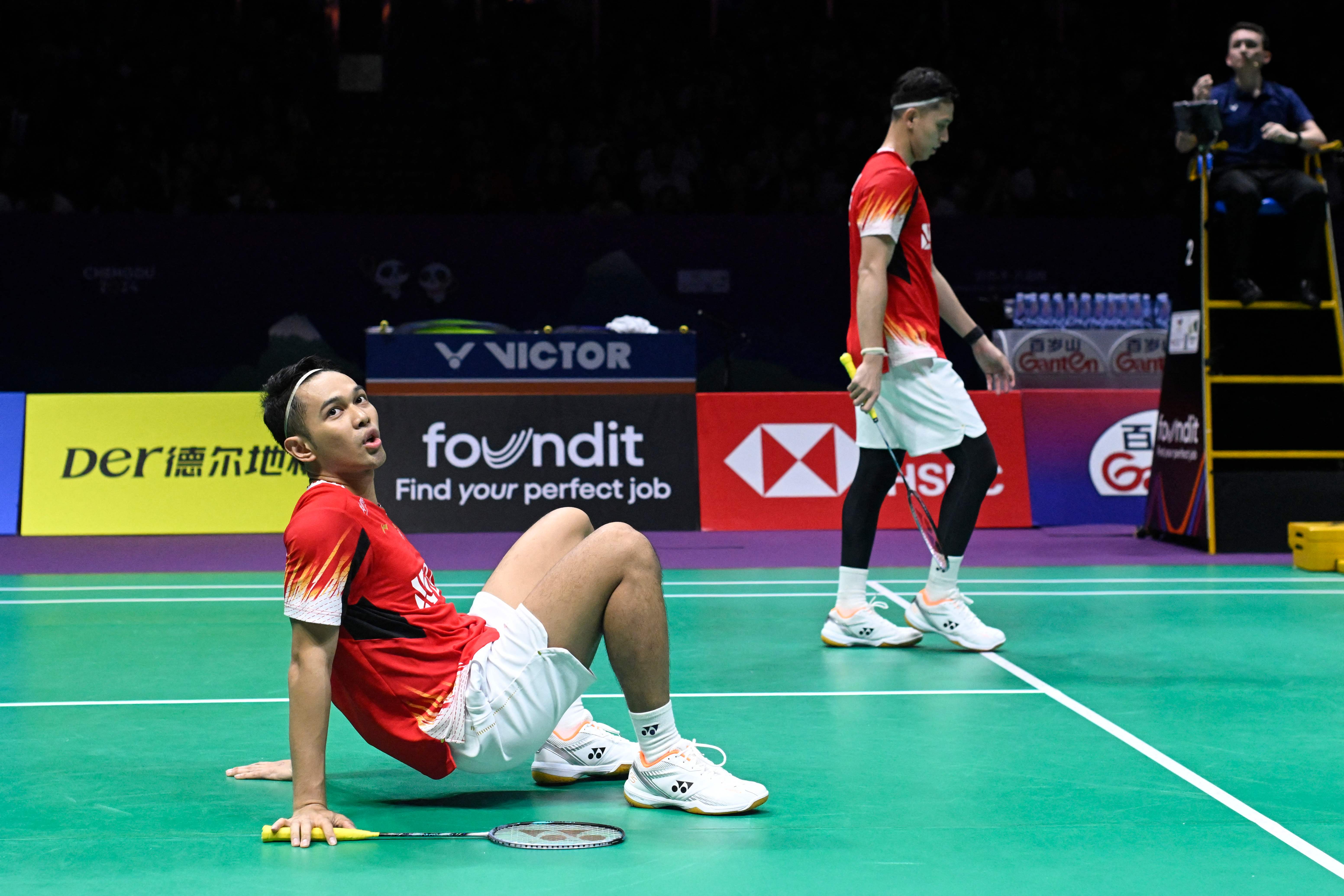 Fajar Alfian/Muhammad Rian Ardianto gagal jadi juara di Singapura Terbuka 2024