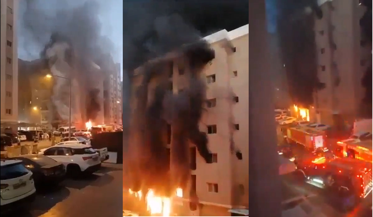 Sebuah kebakaran dahsyat menghanguskan gedung hunian yang menampung pekerja asing di Kuwait, menewaskan setidaknya 49 orang. 