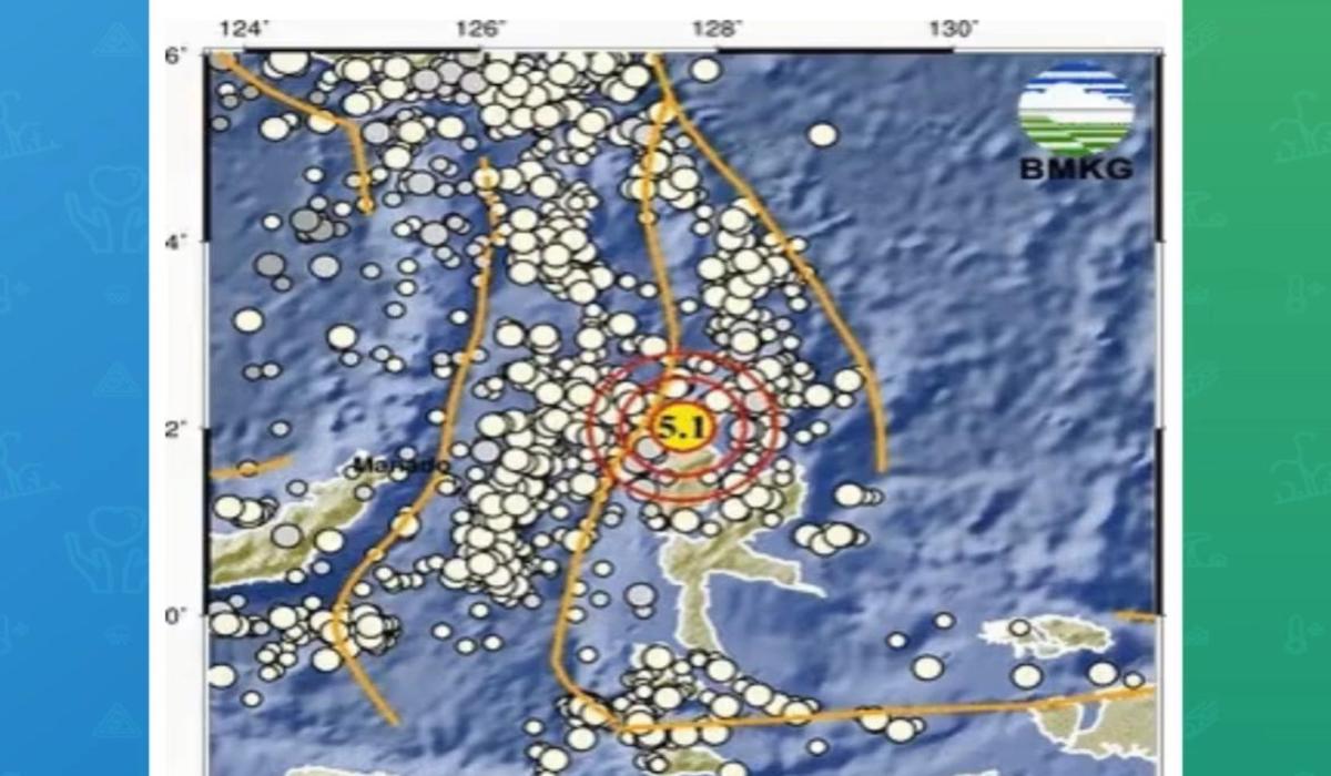 Gempa bumi di Maluku Utara