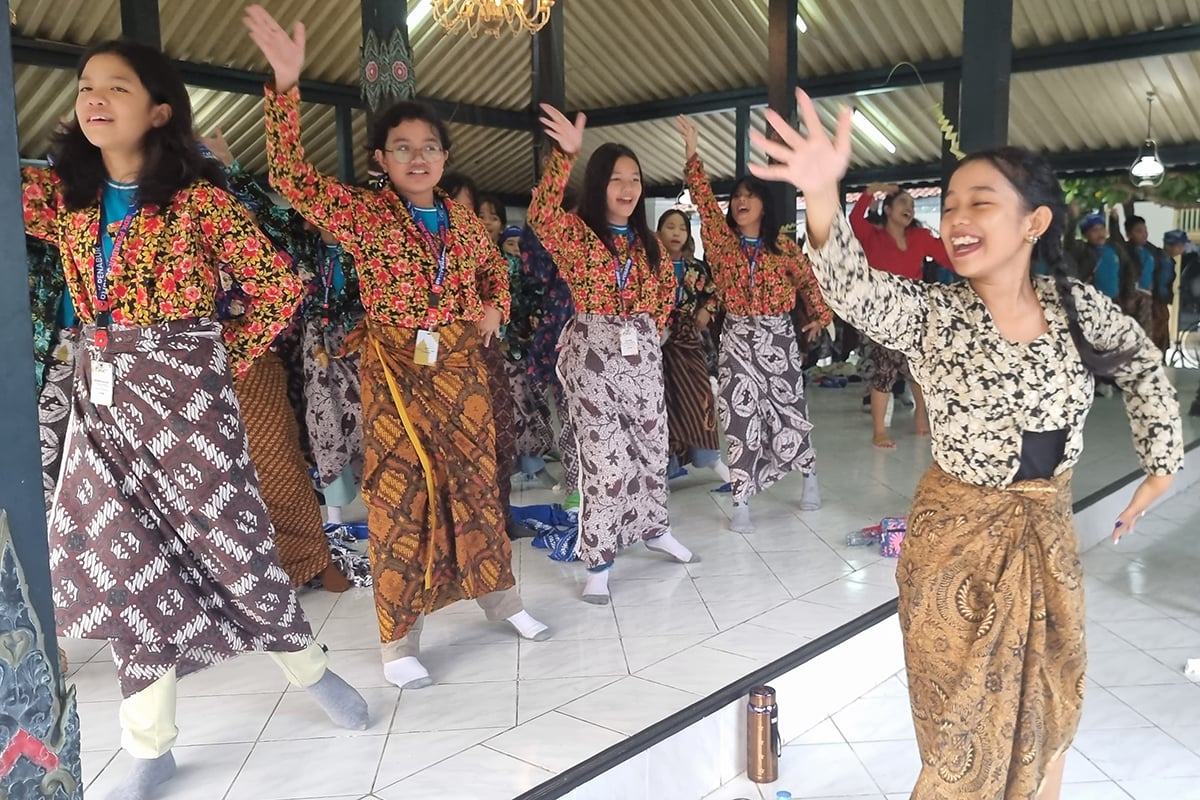 Spirit of Braveness, kegiatan belajar di luar kelas yang diikuti oleh siswa BPK Penabur di Yogyakarta.