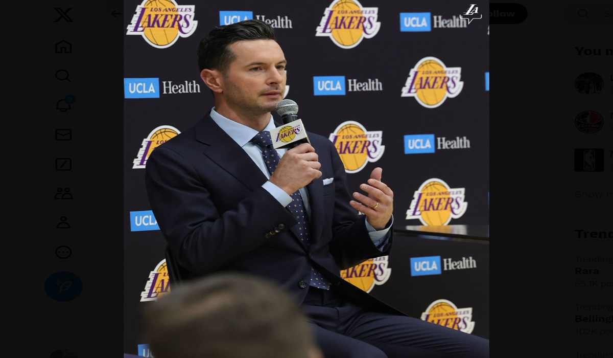 Pelatih Los Angeles Lakers JJ Redick