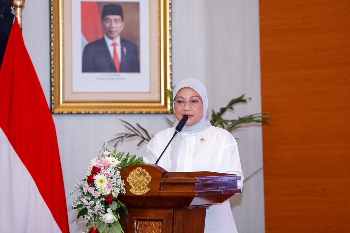 Menteri Tenaga Kerja (Menaker) Ida Fauziyah 