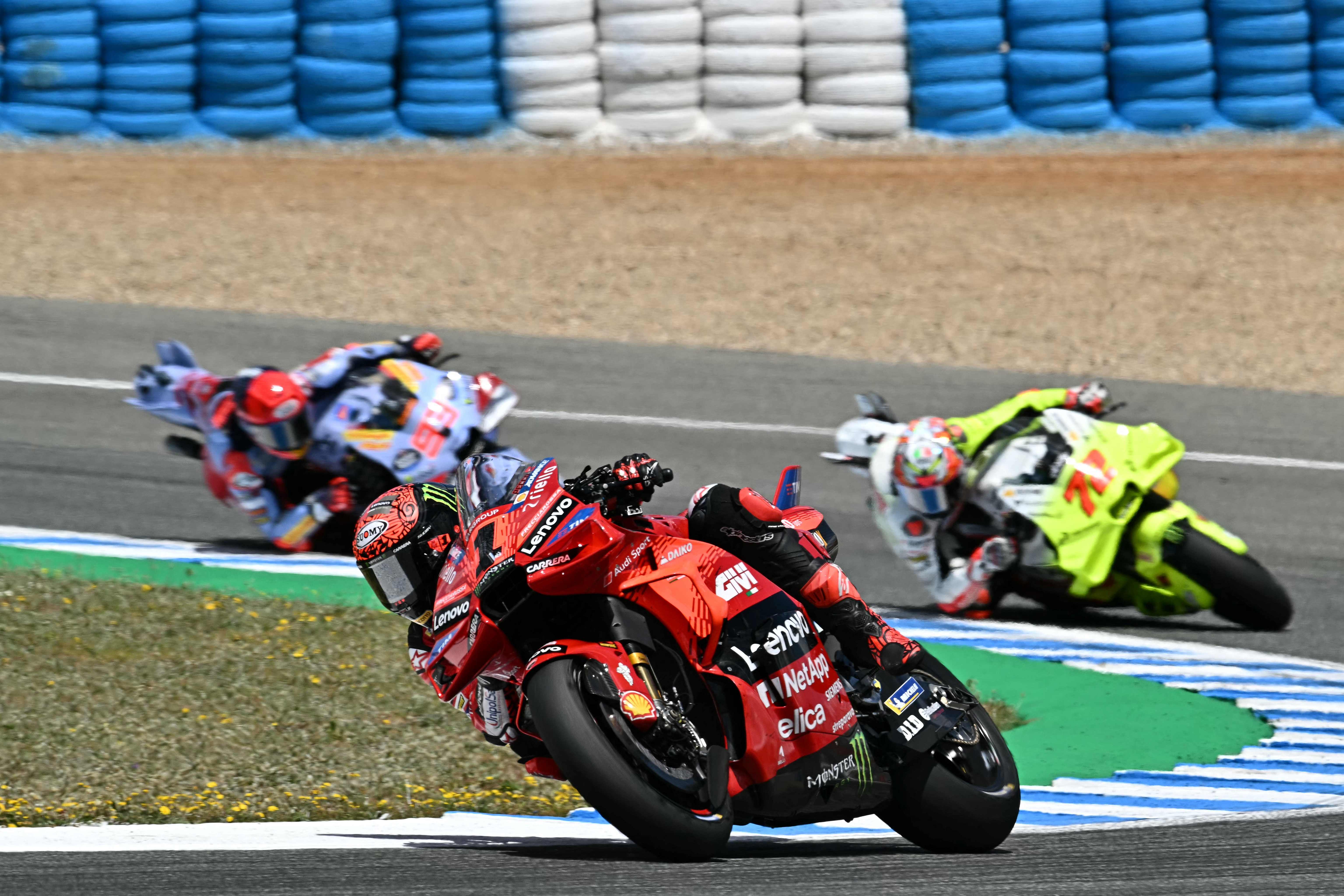 Ducati Italian rider Francesco Bagnaia