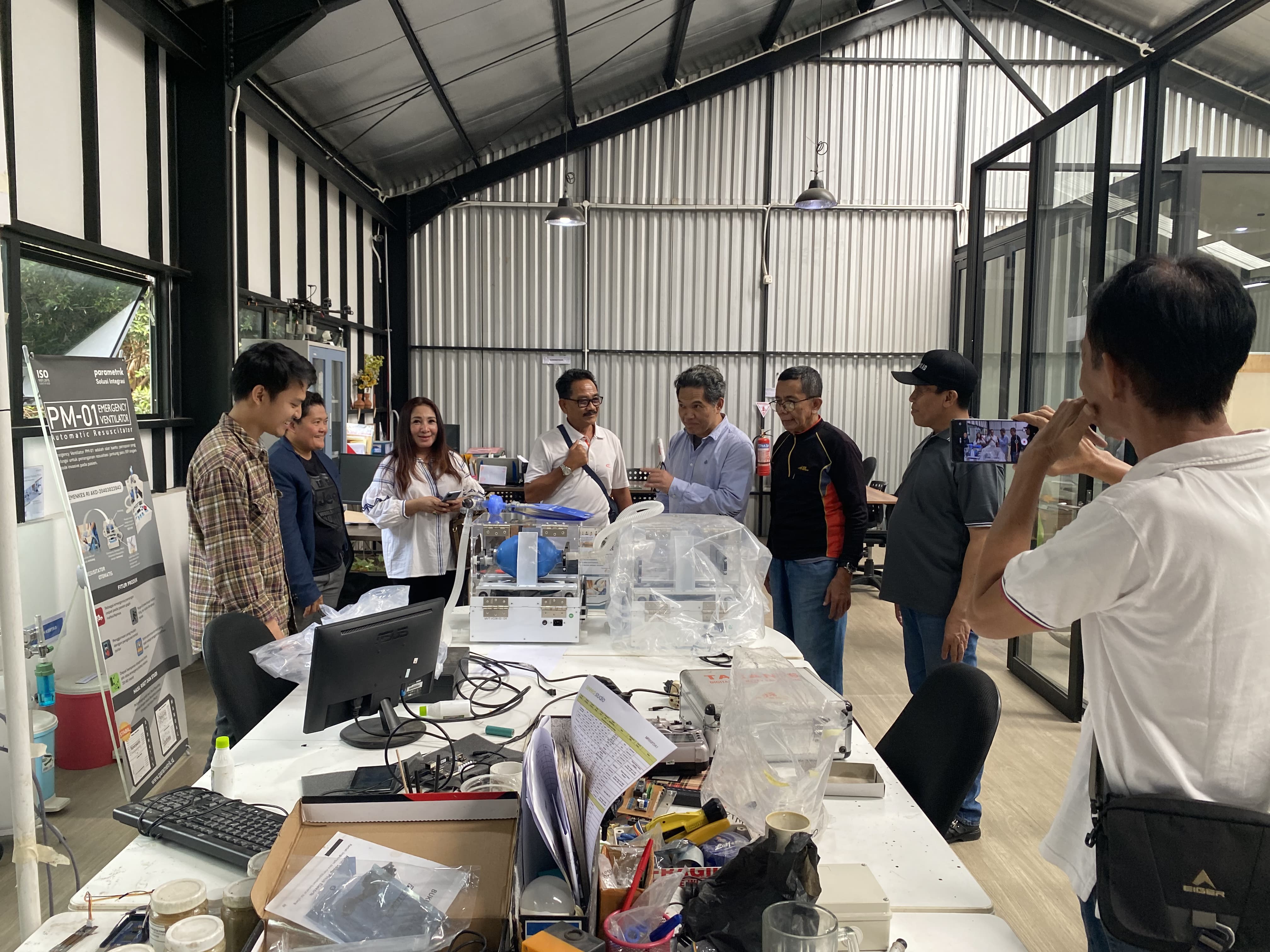 Putra putri terbaik Tulungagung mengikuti kunjungan industri di PT Parametrik Solusi Integrasi