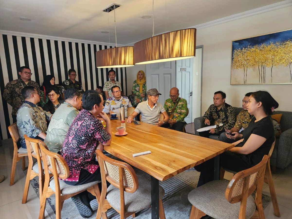 Pemkot Jaksel melakukan sidak ke restoran di Melawai, Kebayoran baru, Jakarta Selatan.