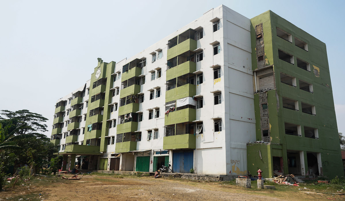 Penjarah rusun Marunda