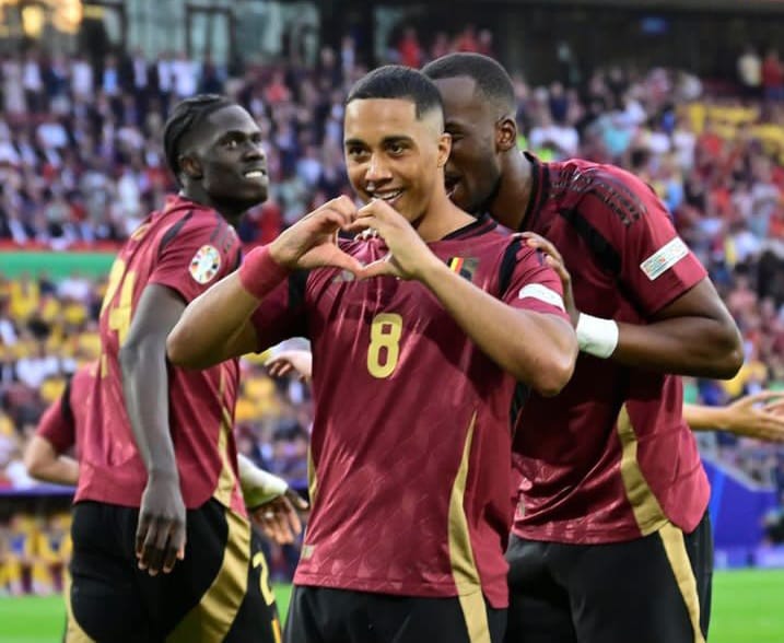 Pemain Belgia Youri Tielemans