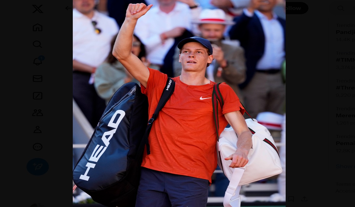 Petenis Italia Jannik Sinner