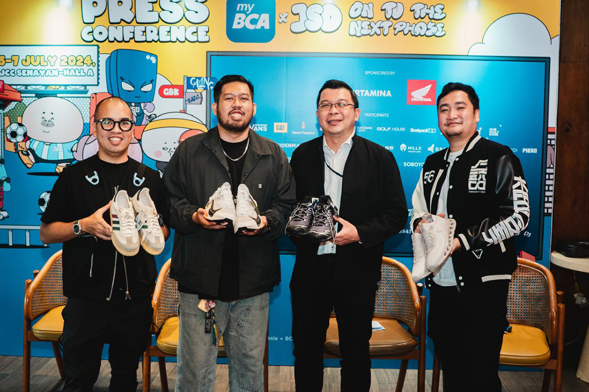 Acara myBCA x Jakarta Sneaker Day akan berlangsung 5-7 Juli 2024 di JCC, Jakarta.