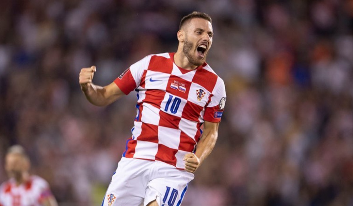 Gelandang timnas Kroasia Nikola Vlasic