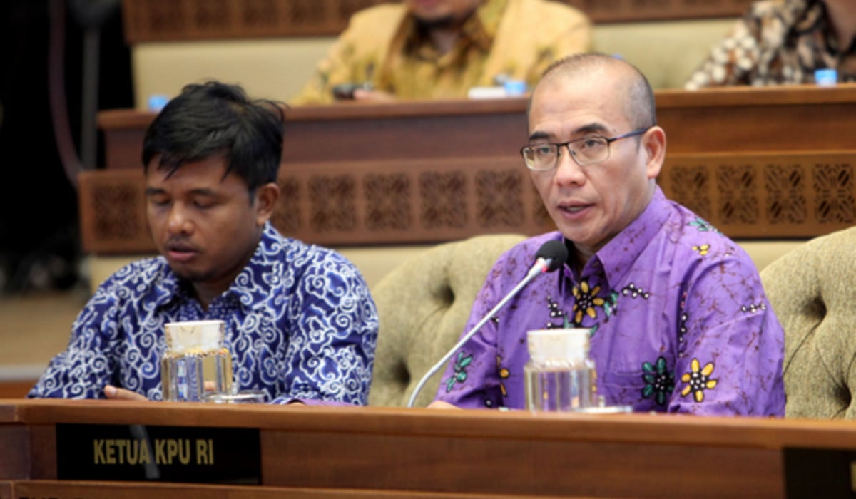 KETUA Komisi Pemilihan Umum (KPU) RI Hasyim Asy'ari.