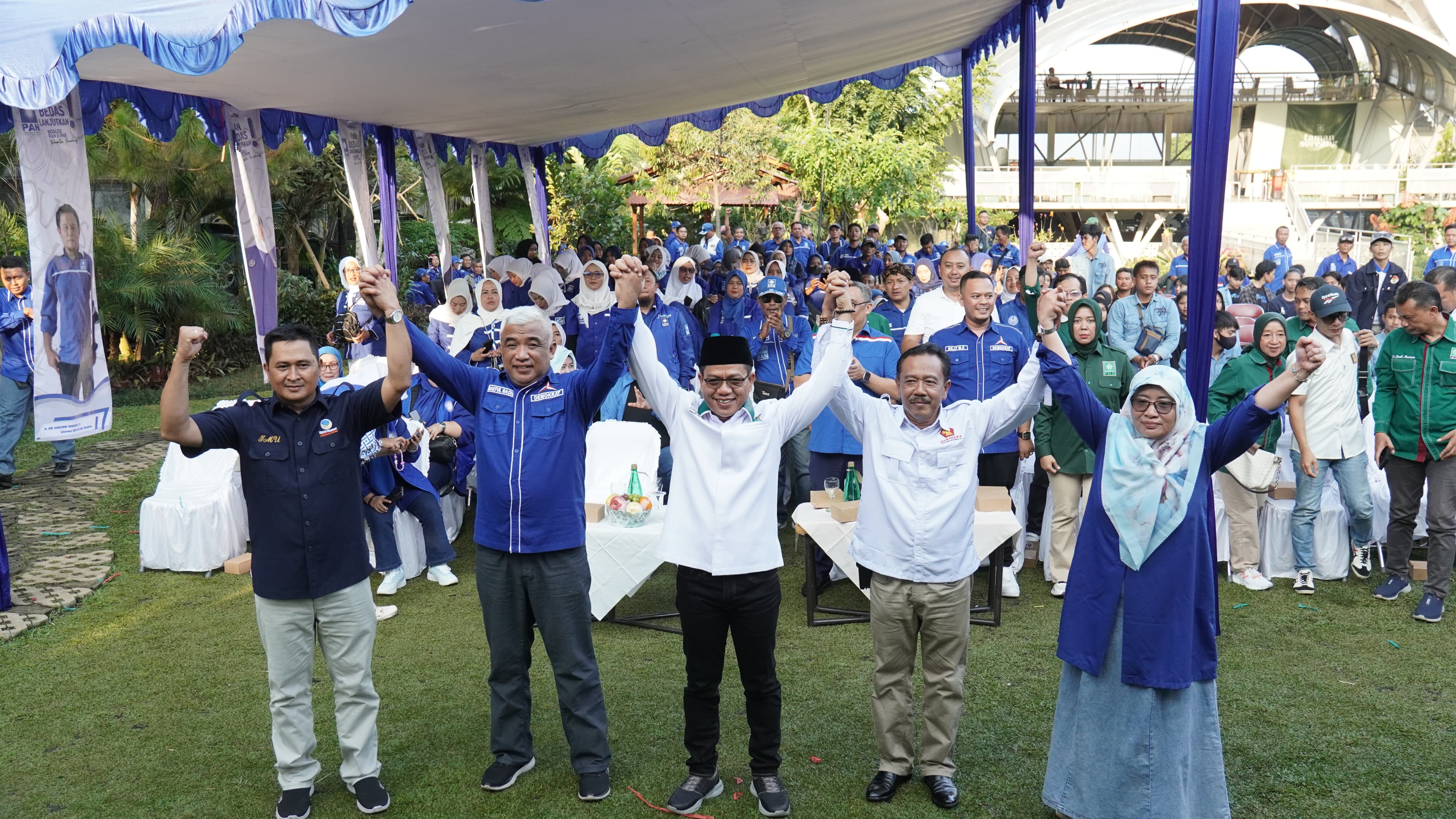 PAN Kabupaten Bandung Bergabung dalam Koalisi Dukung Petahana Dadang Supriatna
