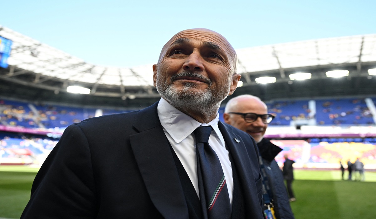 Pelatih timnas Italia Luciano Spalletti