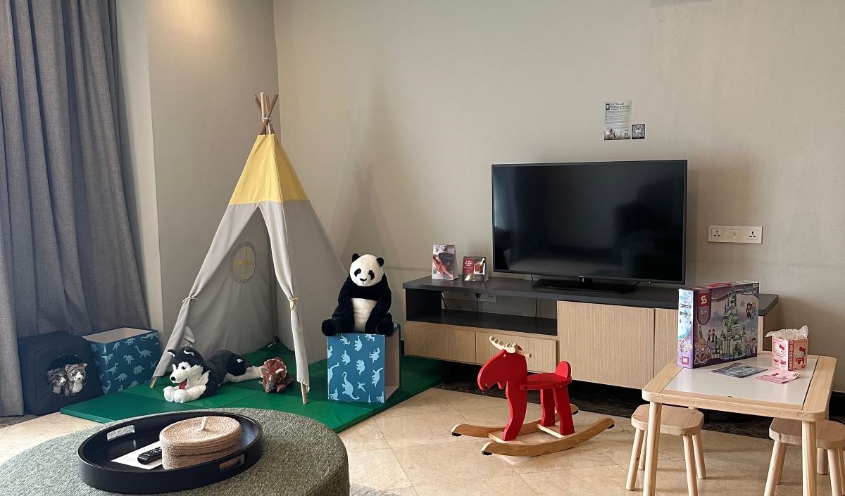 Somerset Grand Citra Jakarta, serviced apartement yang berlokasi strategis di Jakarta, menawarkan hunian nyaman untuk keluarga.