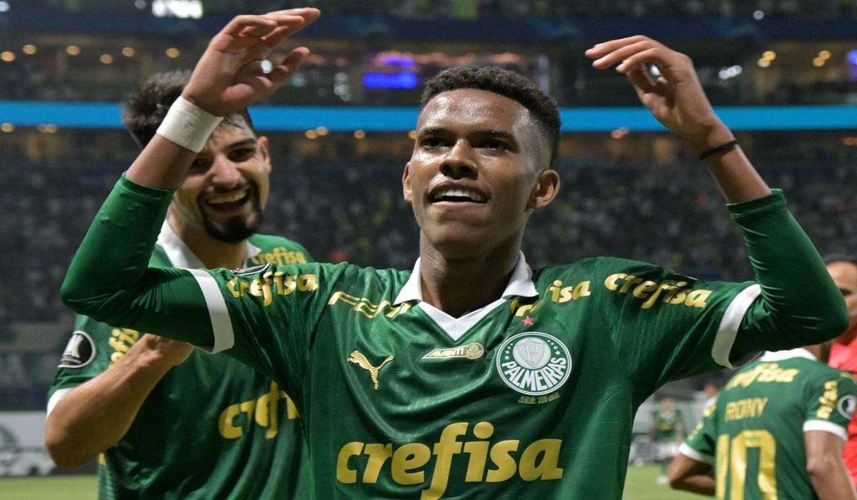 Pemain Palmeiran Estevao Willian