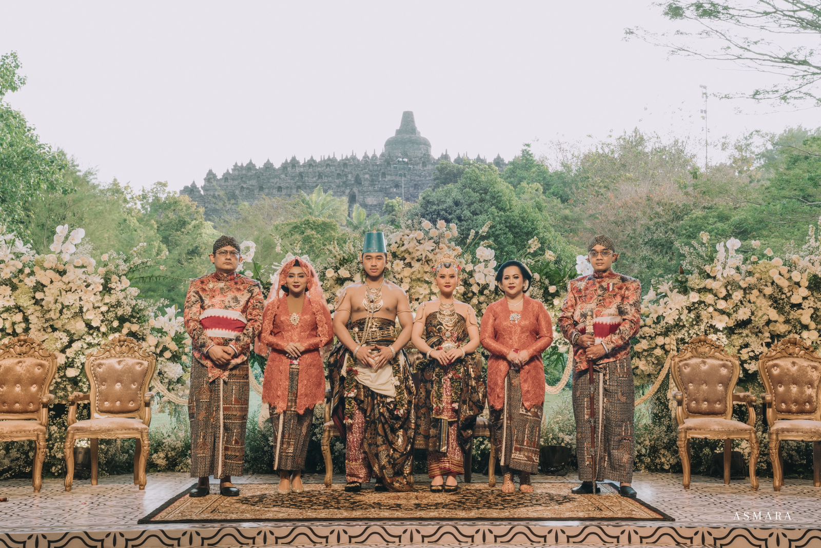 Pernikahan Shah Sema Amukti dan Najla Adjani Mahendra