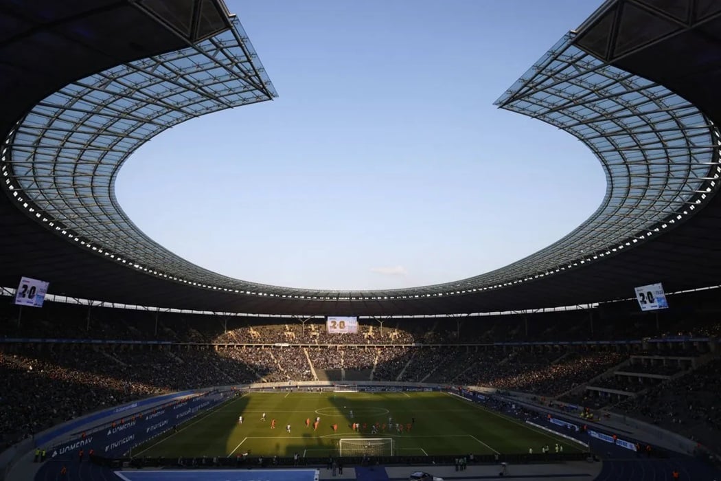 Olympiastadion yang akan digunakan sebagai venue laga final Piala Eropa 2024