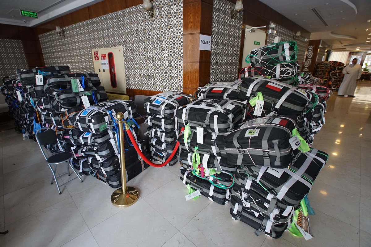 Ilustrasi - Koper Bagasi Tujuh Kloter Jemaah Haji akan Ditimbang 13 Juni 2024, Maksimal 32 Kg  